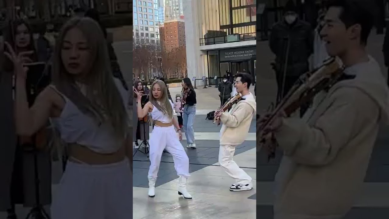 220330 헨리 뉴욕 댄스버스킹 2일차 (Lincoln center)