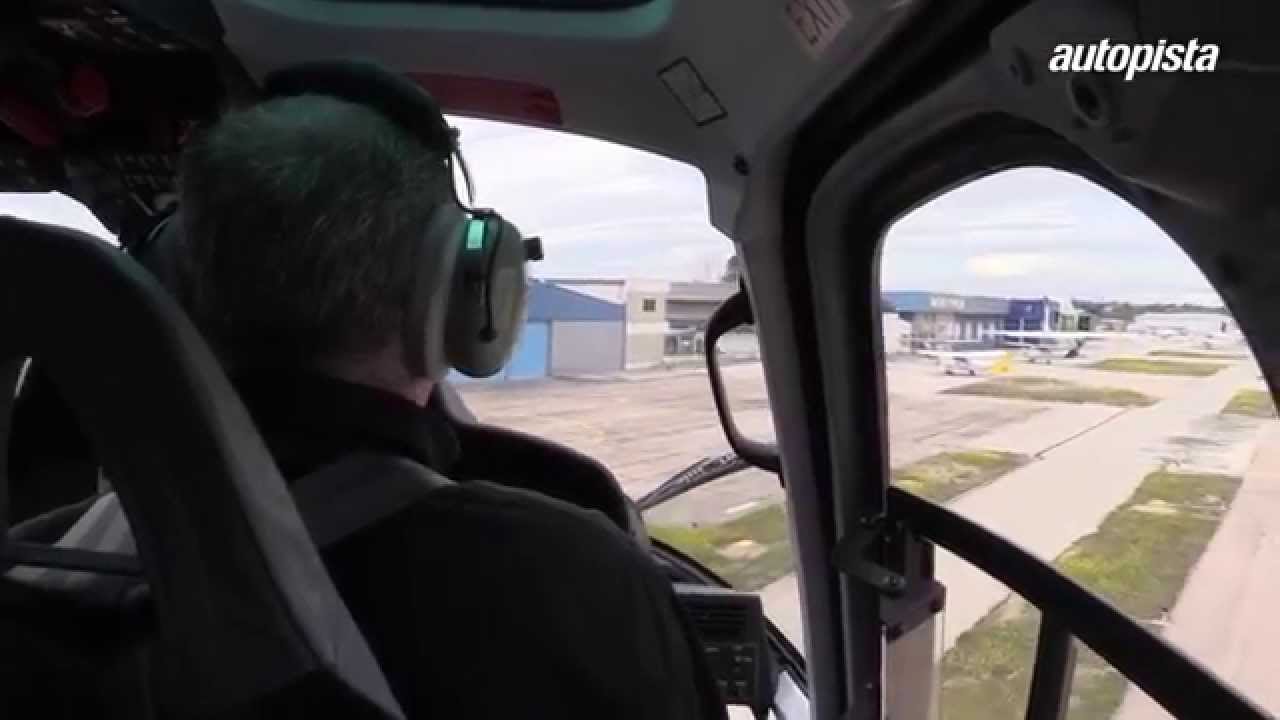 Nos subimos al helicóptero Pegasus de la DGT