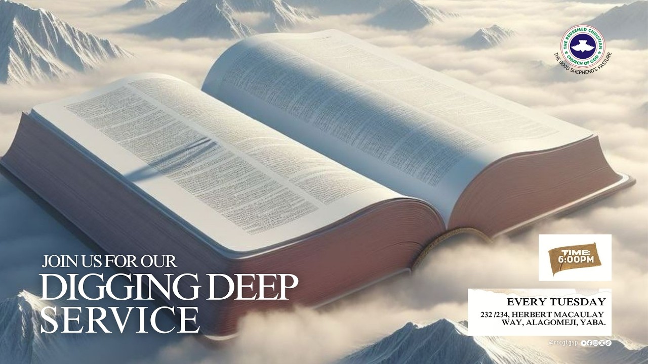 DIGGING DEEP SERVICE | TUE MARCH 17, 2026 | DCN ROMANUS EZE