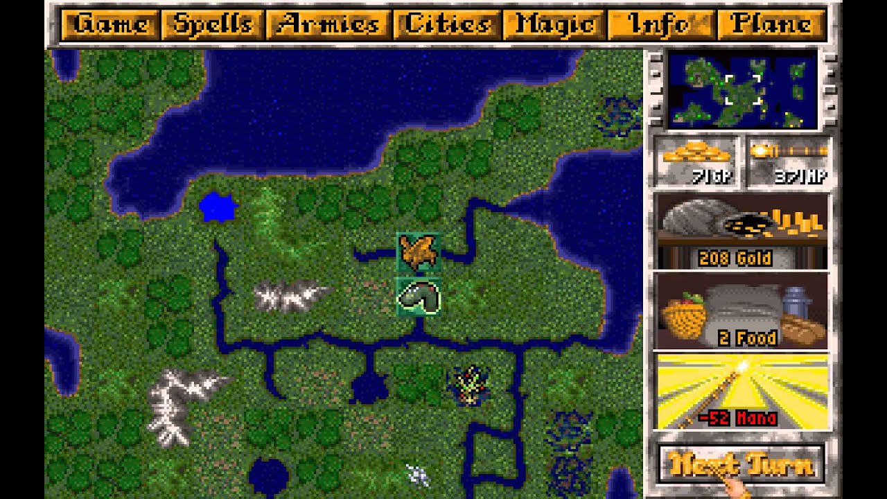Master of Magic (PC DOS) longplay