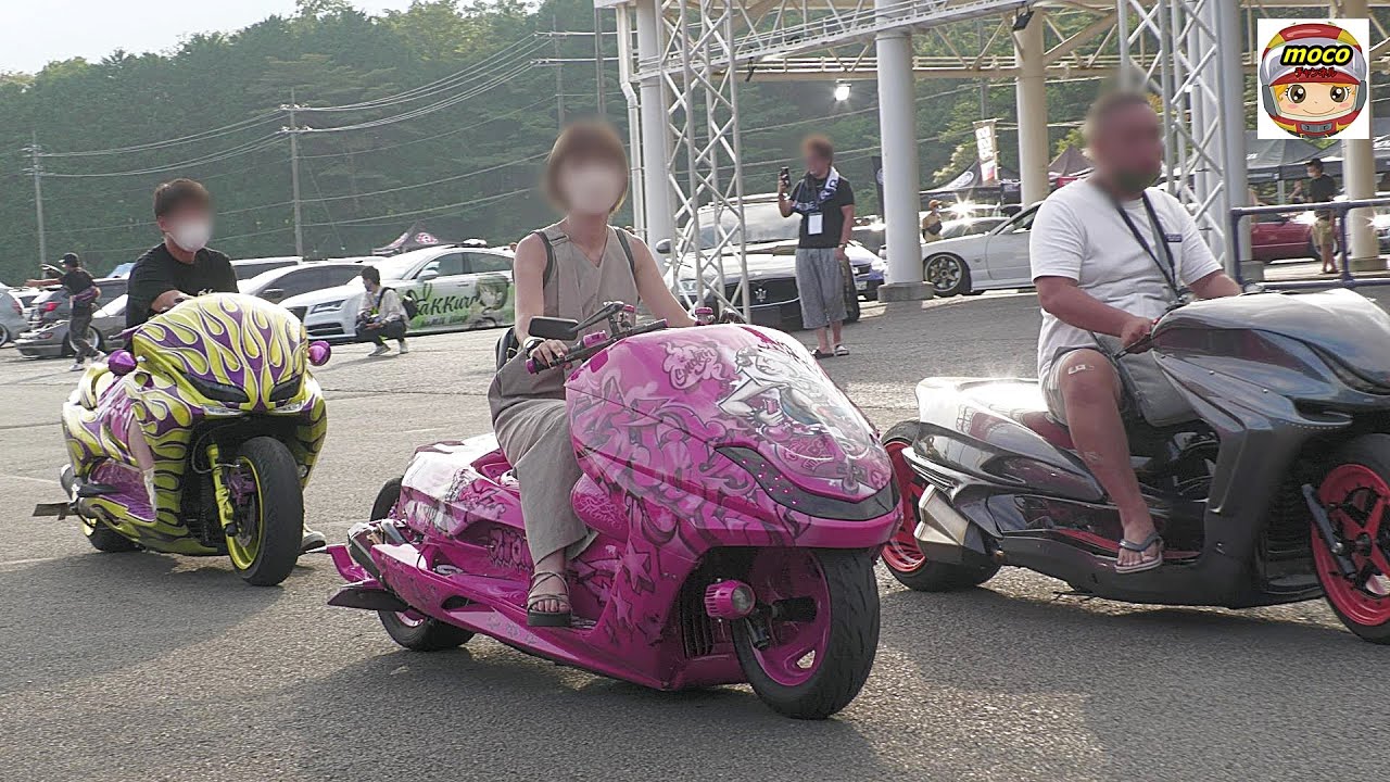 凄いｶｽﾀﾑ💨big scooter🛵など【搬出②】A-MESSE JAPAN 2022