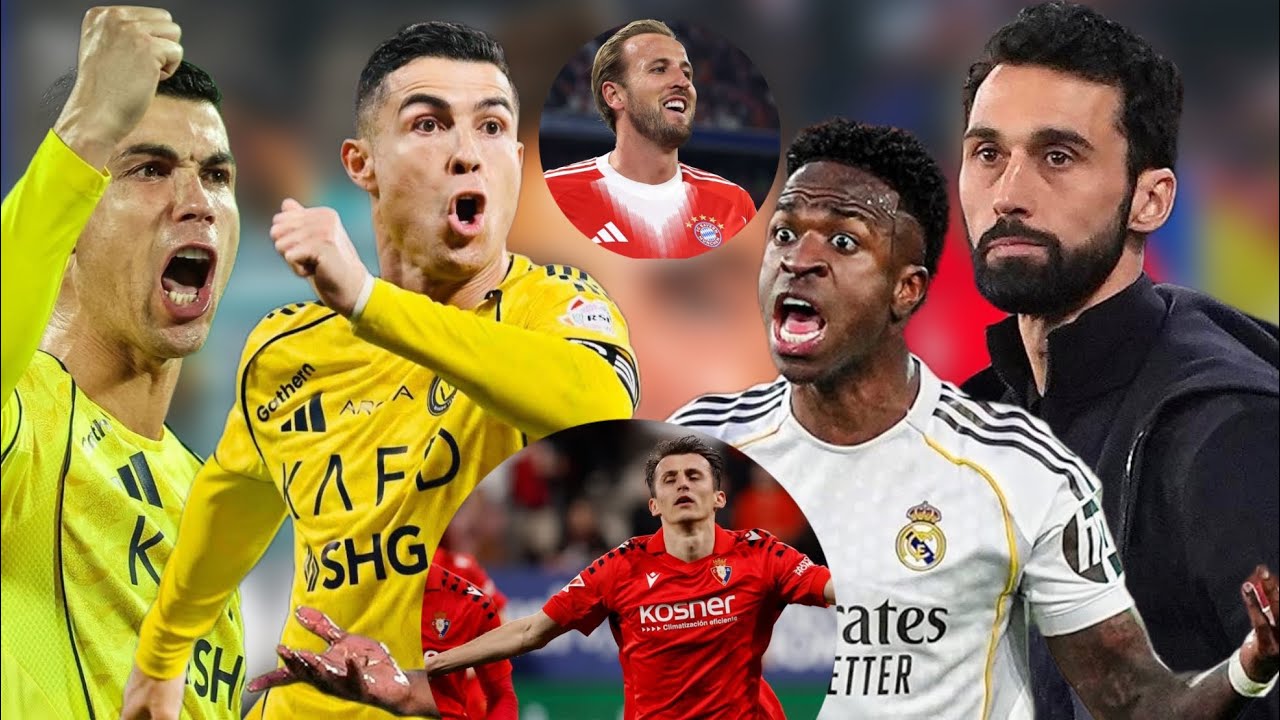 Real Madrid perdu contre Osasona Cristiano Ronaldo doublé aujourd’hui……