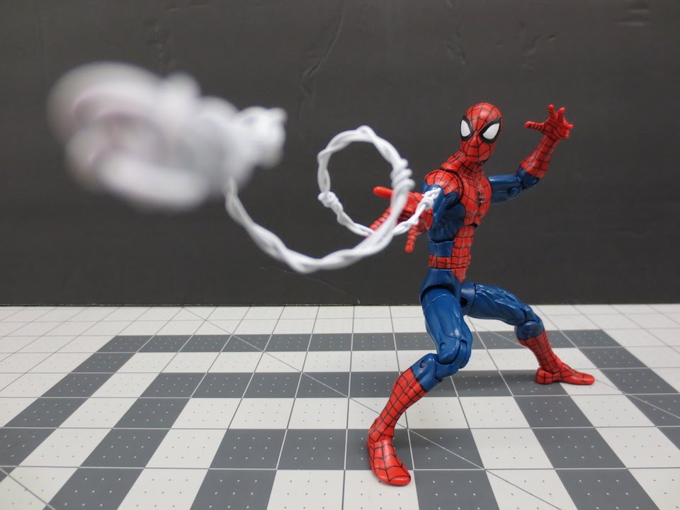 Marvel Legends Customs: How to make Spider-Webbing