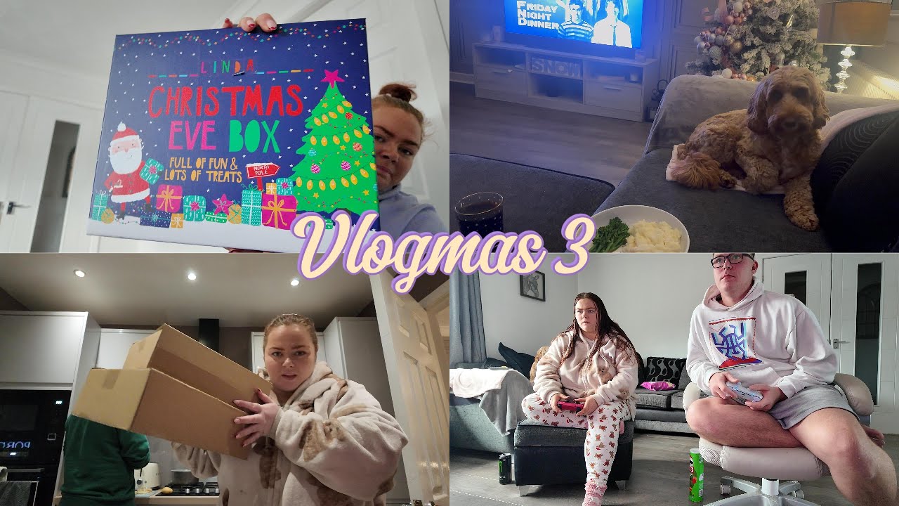 vlogmas 3 - a week of being unwell, mini haul and xmas eve box inspo! Mum don't watch this x