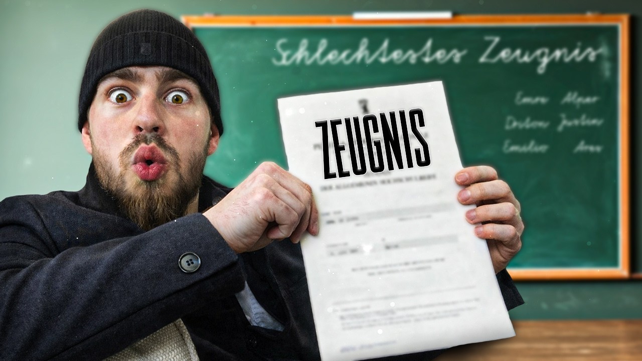 Zeugnisse von Zuschauern I Ich reagiere auf eure schlimmsten Schulnoten… 😳