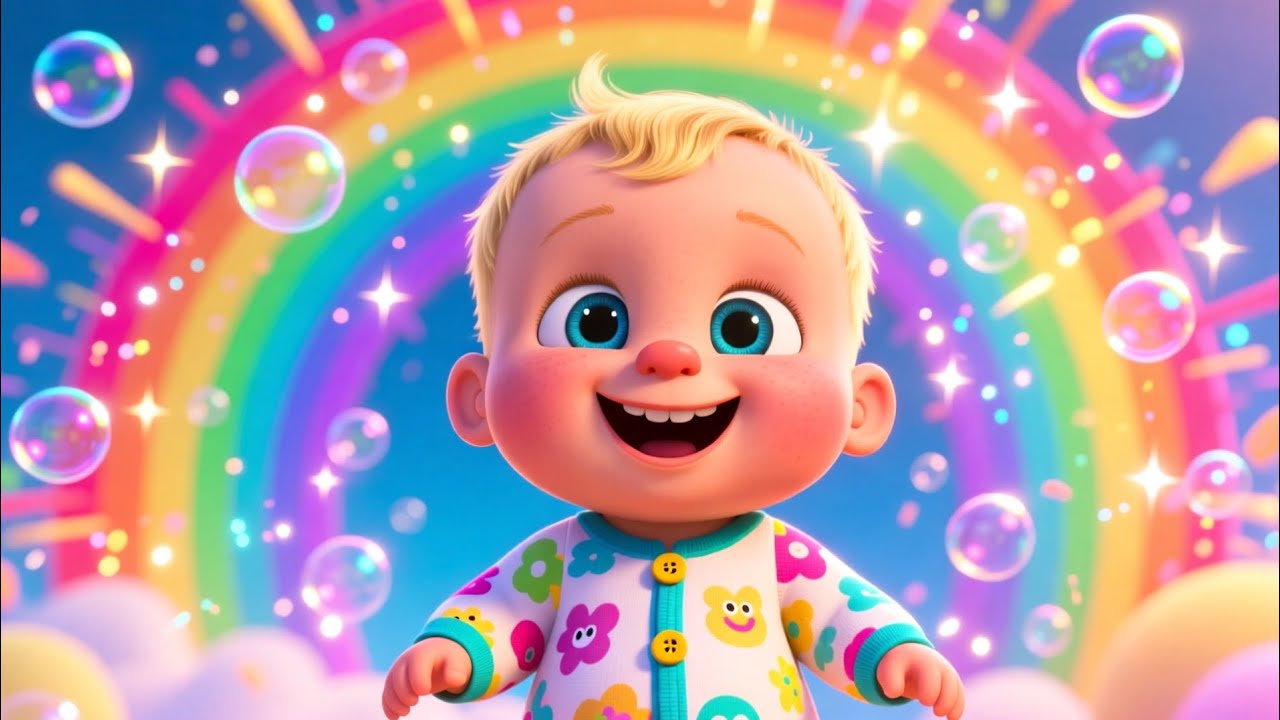Brush Brush Sparkle 🪥 Teeth Brushing Song for Babies | Healthy Habits Rhyme