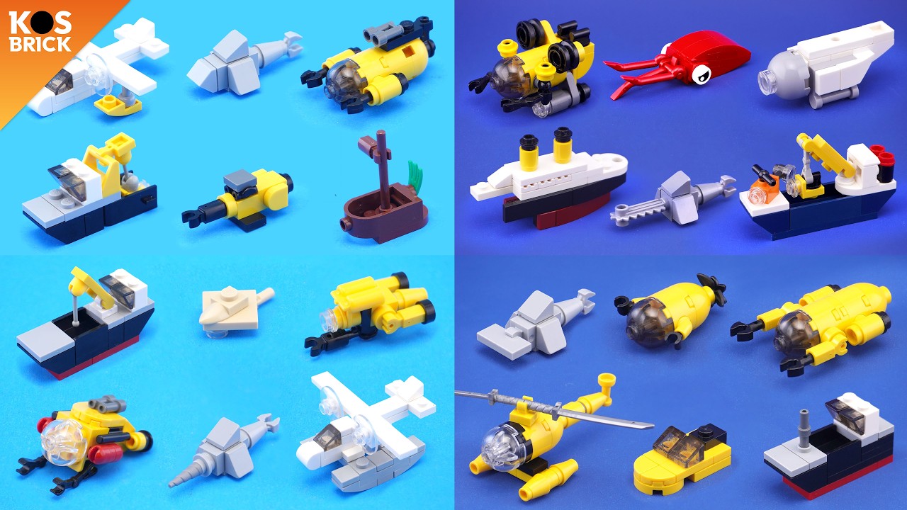 Lego Deep Sea Explorers (Tutorial)