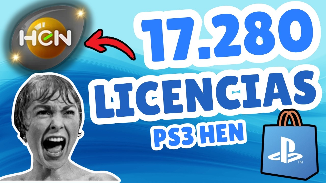 Todas las licencias para hen 17 200, sin usb, desde la consola FAcil y rapido 2025