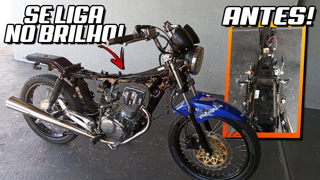 COMO FAZER A LIMPEZA DO CHASSI DA SUA MOTO ‹‹ Maycon Aragão ››