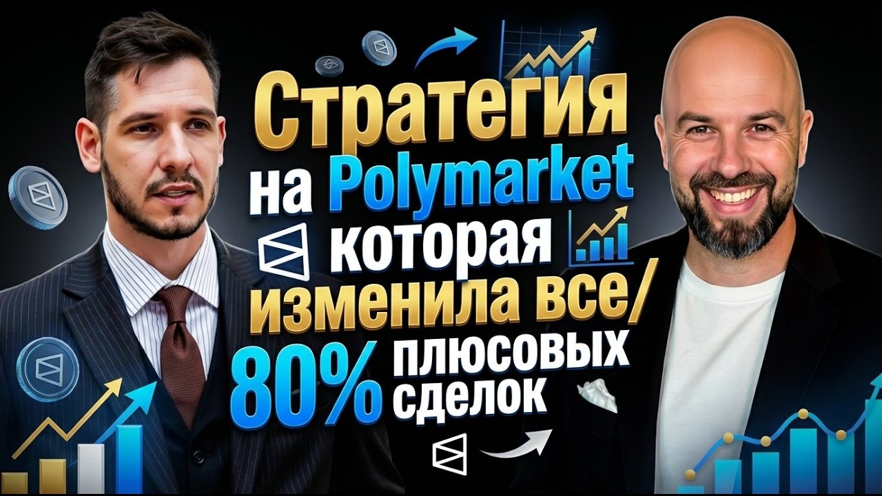Стратегия на Polymarket которая изменила все / 80% плюсовых сделок