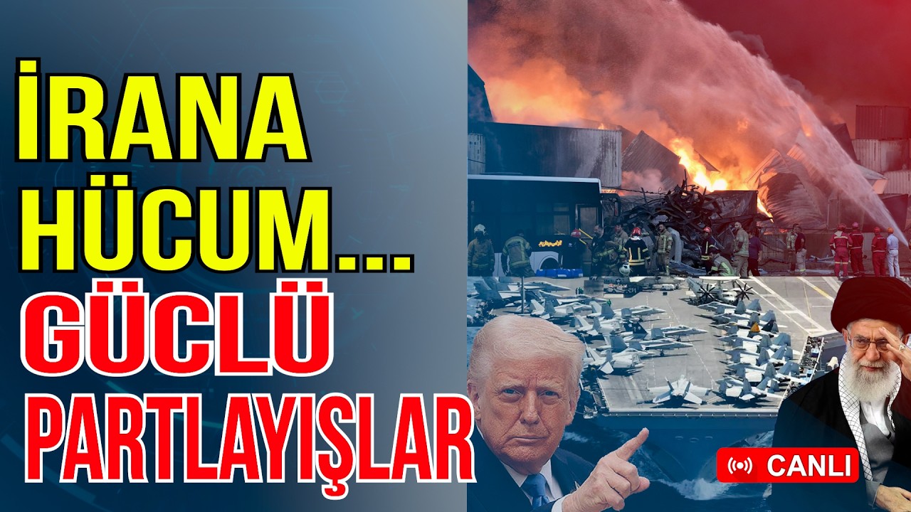 Tehranda güclü partlayışlar: İrana hücum... - Xəbəriniz Var? - Media Turk TV