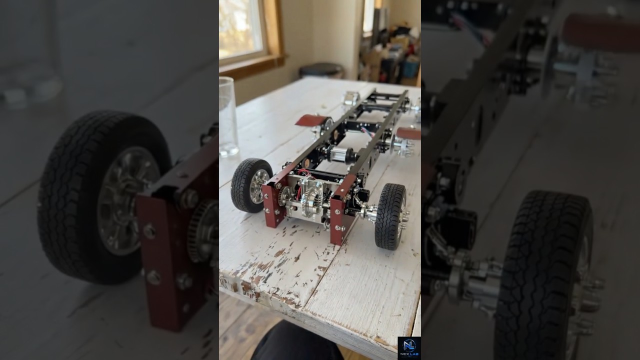 Satisfying RC Truck Assembly: Peterbilt Edition. #shorts #trending #viral #fyp