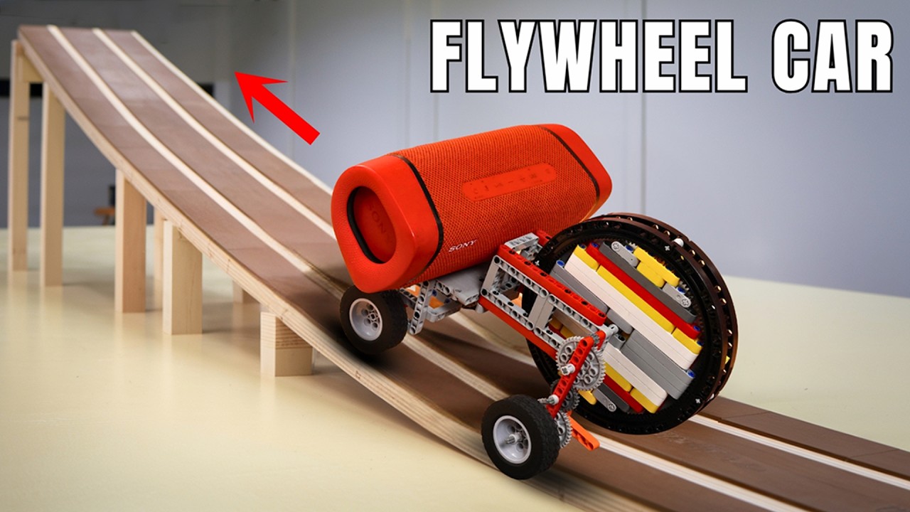 NO MOTOR LEGO: Flywheel-Powered LEGO Technic Cars | LT Lego Tech
