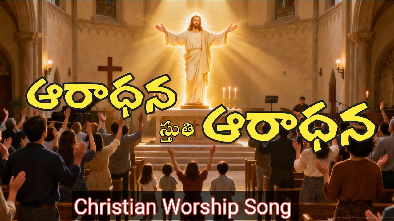 ఆరాధన స్తుతి ఆరాధన పాట || Aradhana Sthuthi Aradhana Song || Telugu Christian  Song || #chantibabu 