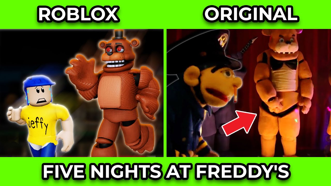 SML Movie vs SML ROBLOX: Five Nights At Freddy's + (BEST OF SML VIDEOS)  Side by Side