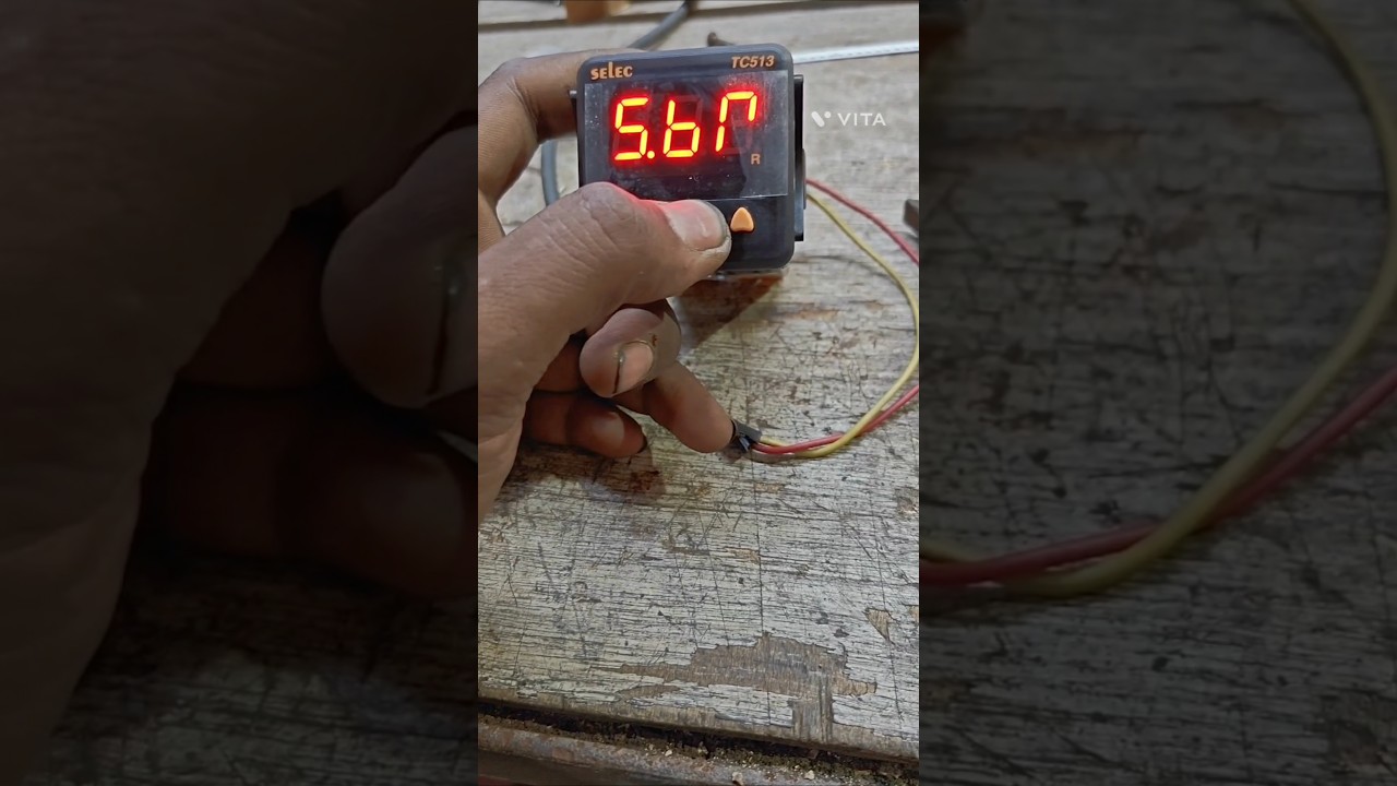 #Selec tc 513 meater diagram settings #electrician #youtubeshorts video