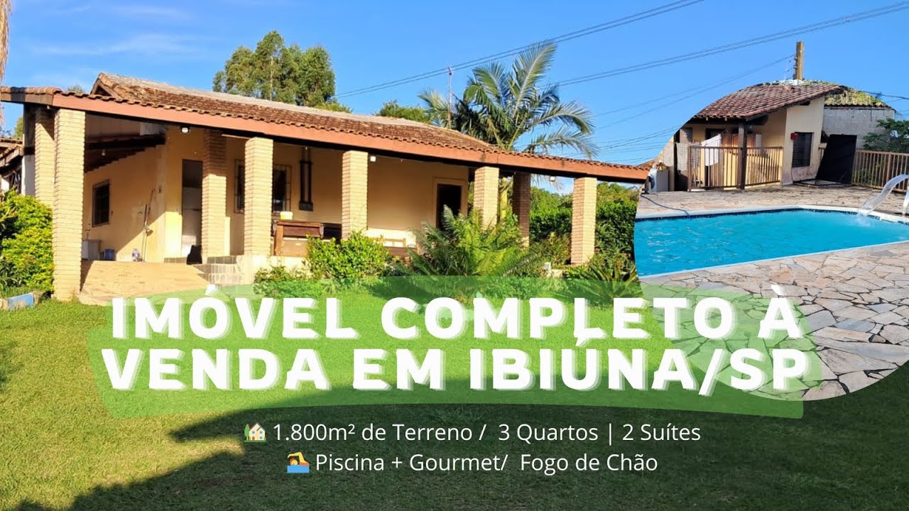Excelente chácara à venda em ibiuna-SP.