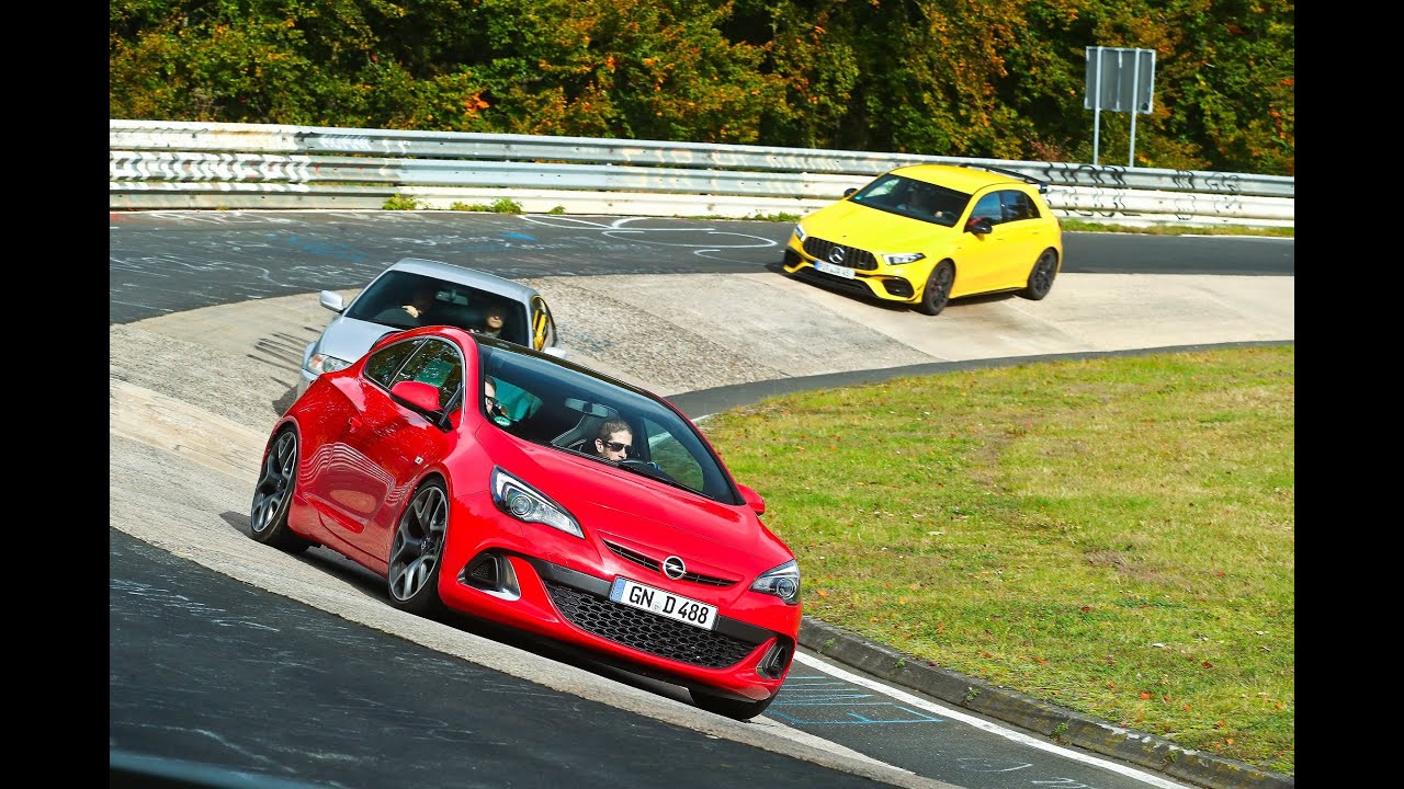 Opel Astra-J OPC Panorama Windschutzscheibe Nürburgring Nordschleife
