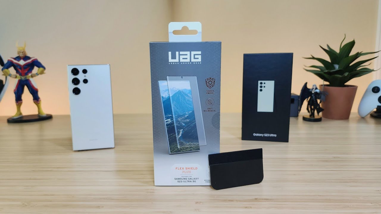 Galaxy S23 Ultra Screen Install #1: UAG Film
