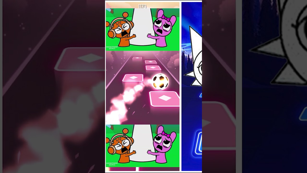SPRUNKI Incredibox - Coffin Dance Song (COVER) Tiles hop step #tileshop