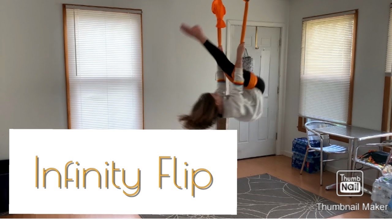 How To Do The Infinity Flip On Aerial Hammock - Creative During Quarantine - Aerial With Shae