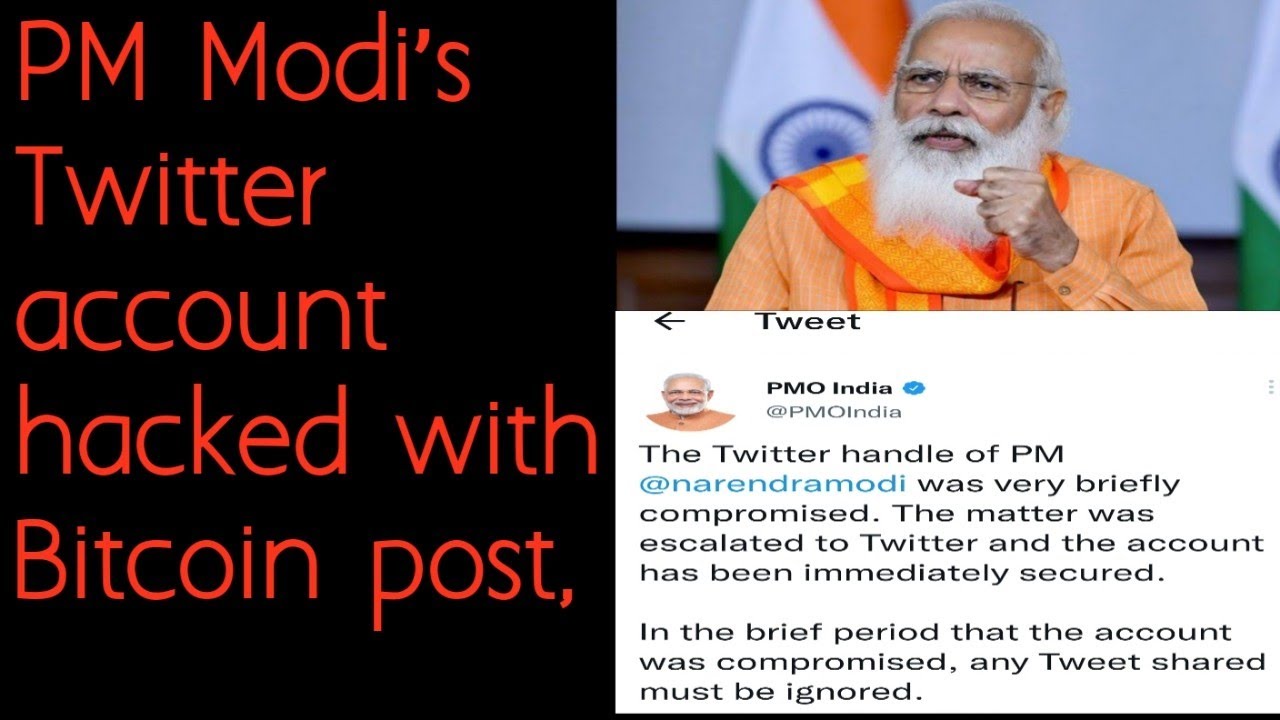 PM Modi&rsquo;s Twitter account hacked with Bitcoin post,