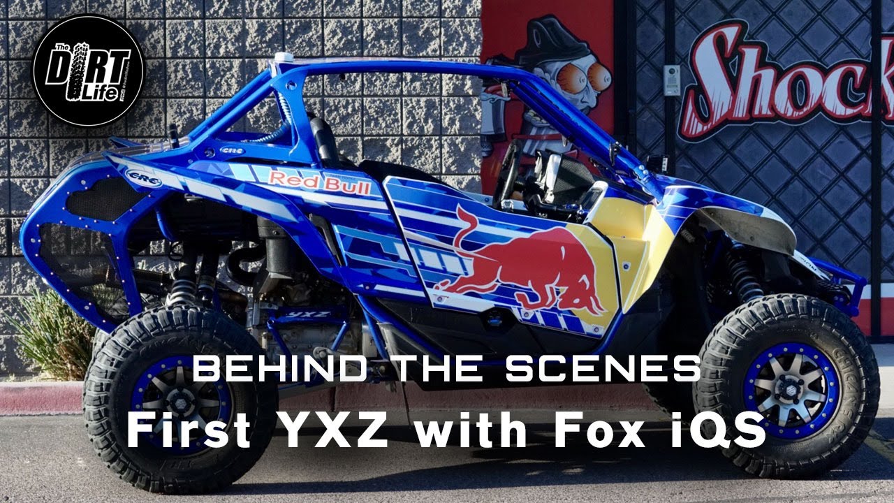 First Ever Yamaha YXZ with Fox iQS from Shock Therapy!