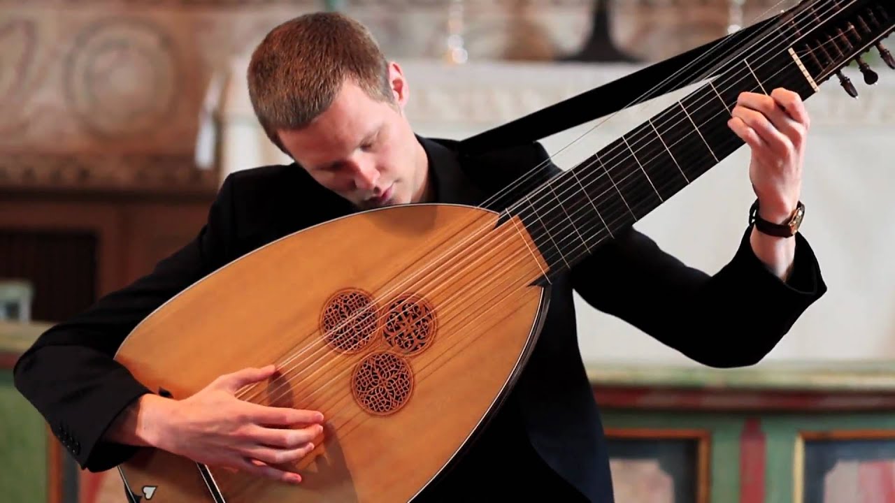 Robert de Visée Prélude et Allemande, Jonas Nordberg, theorbo