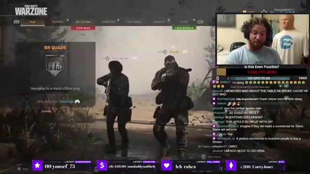 Видео с Twitch от Pchooly: яростное разбивание стола Джеем + рекламный ролик Стива Дамми от Pchooly.