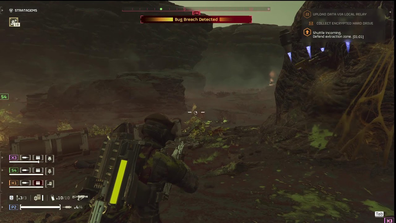 Helldivers 2: Just an old man learning to play.