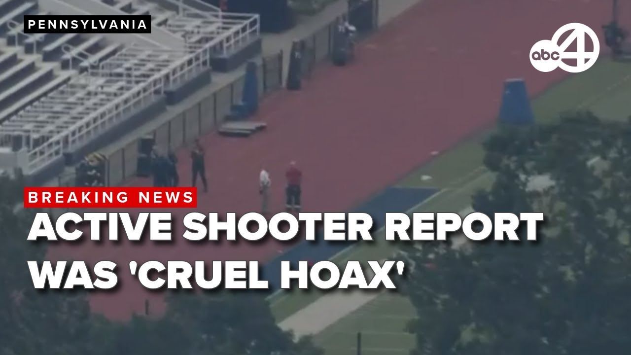 Active shooter ruled 'cruel hoax' after police investigate