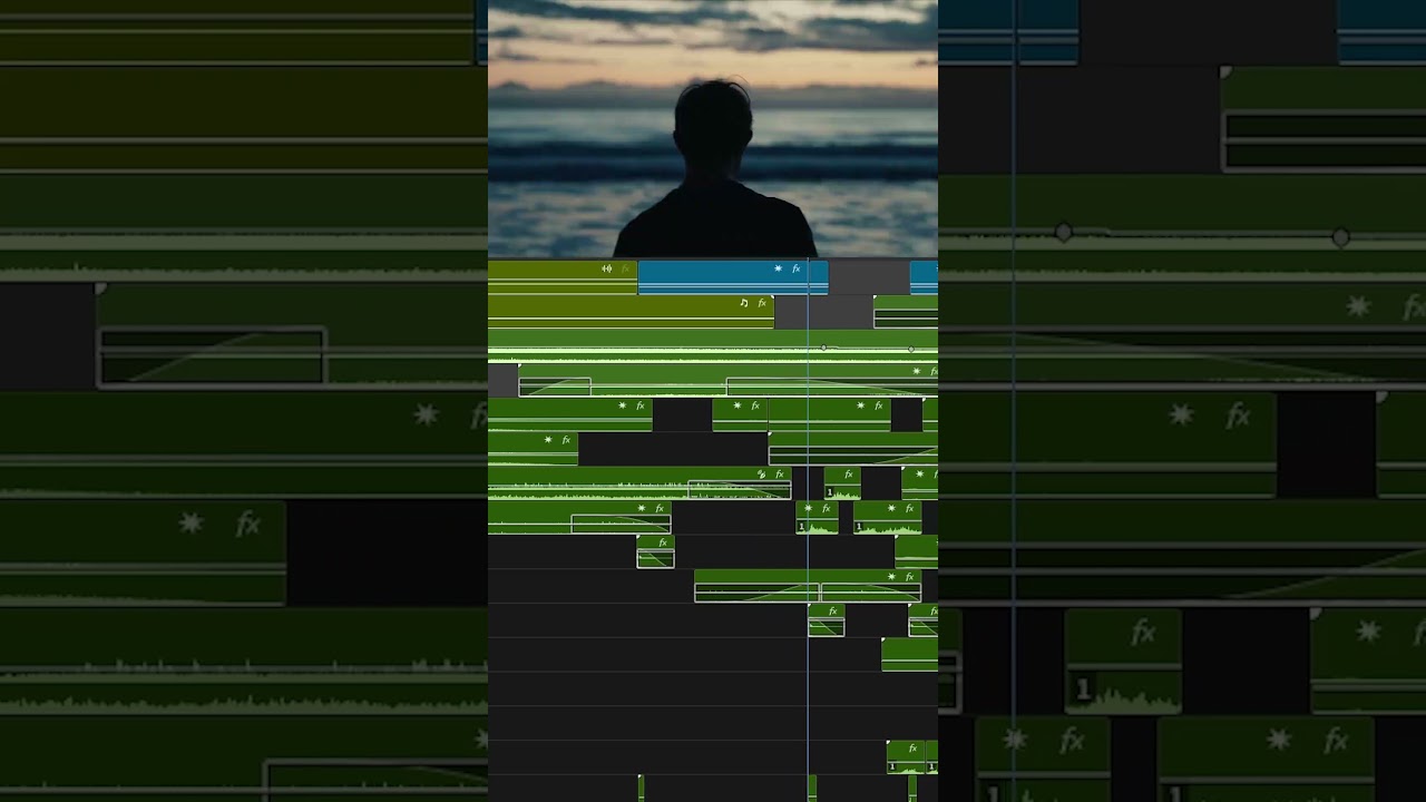 Some bts of the sound design in this video! #cinematic #sounddesign #editing #sonyalpha #travel