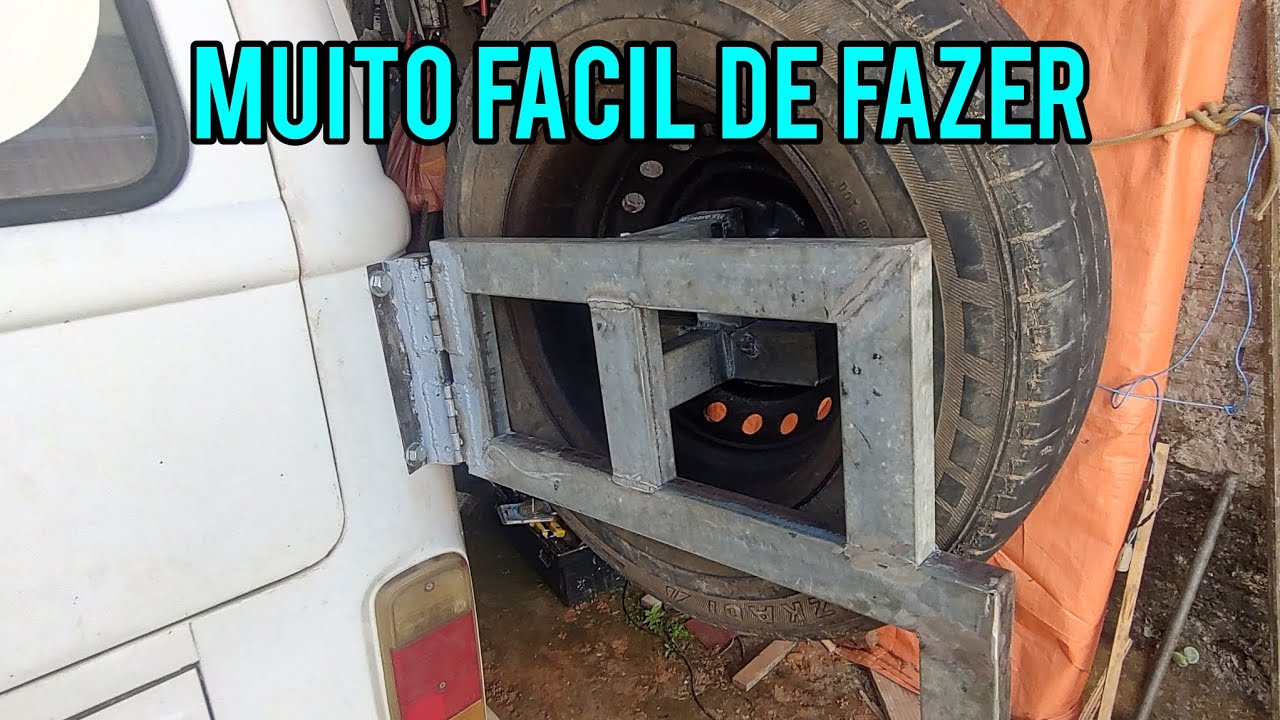 Como fazer o suporte traseiro do Step da Kombi 