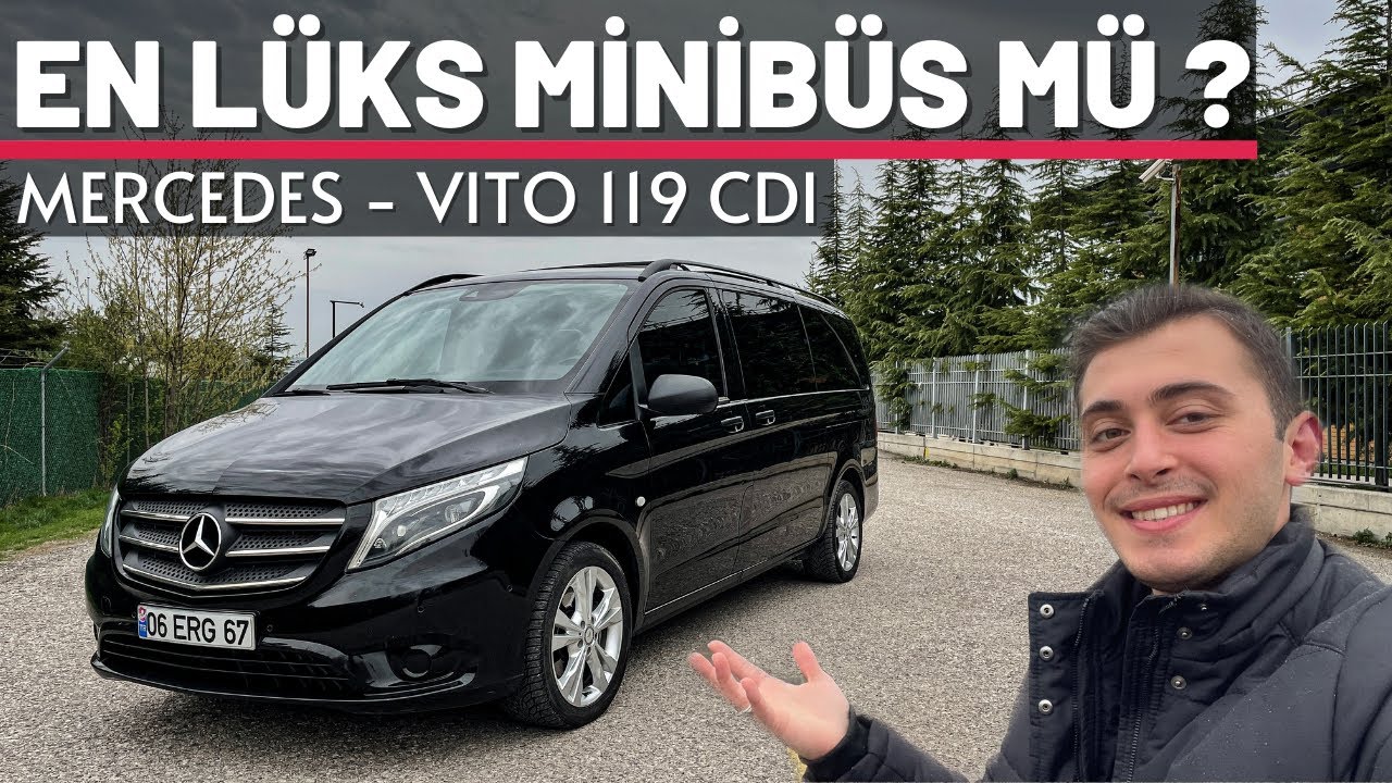 800.000 TL | MERCEDES VİTO TOURER SELECT 8+1 LONG | 119 CDI 190 HP 440 NM | DETAYLI İNCELEME