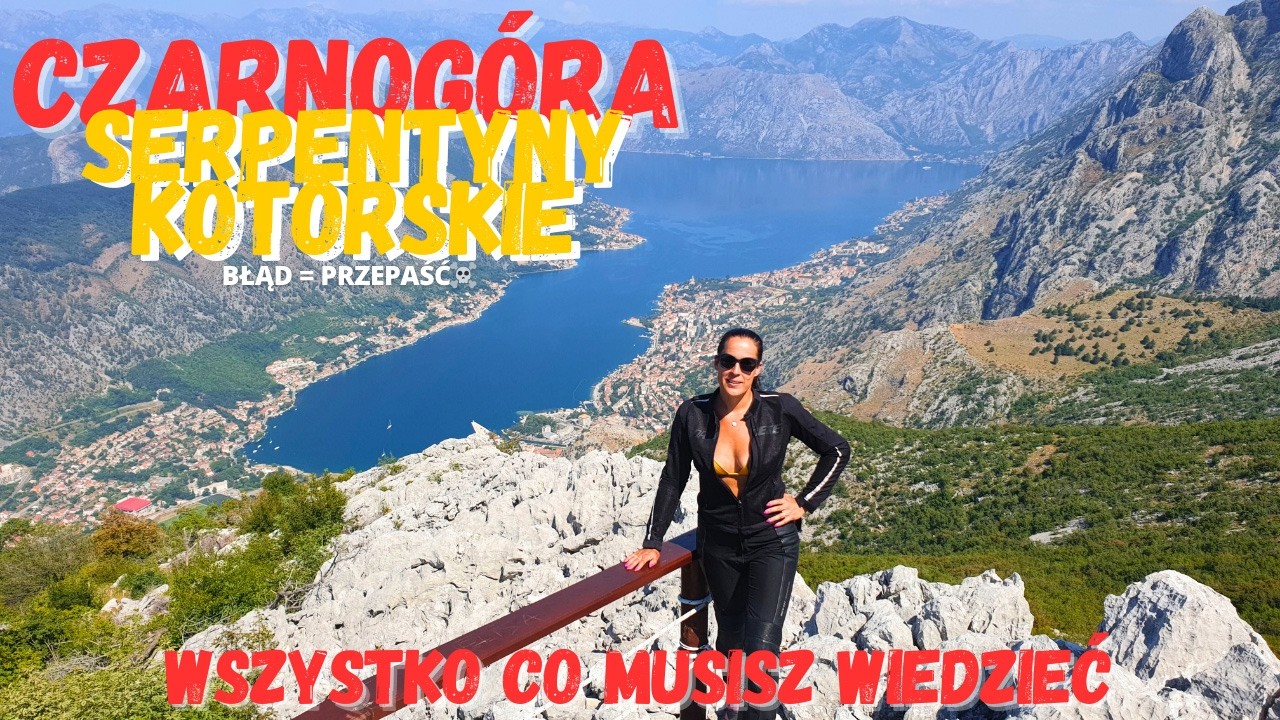 Legendarne SERPENTYNY Kotorskie | CZARNOGÓRA I Zatoka KOTORSKA I Szybkie POV I Droga P1 I TIGER 900