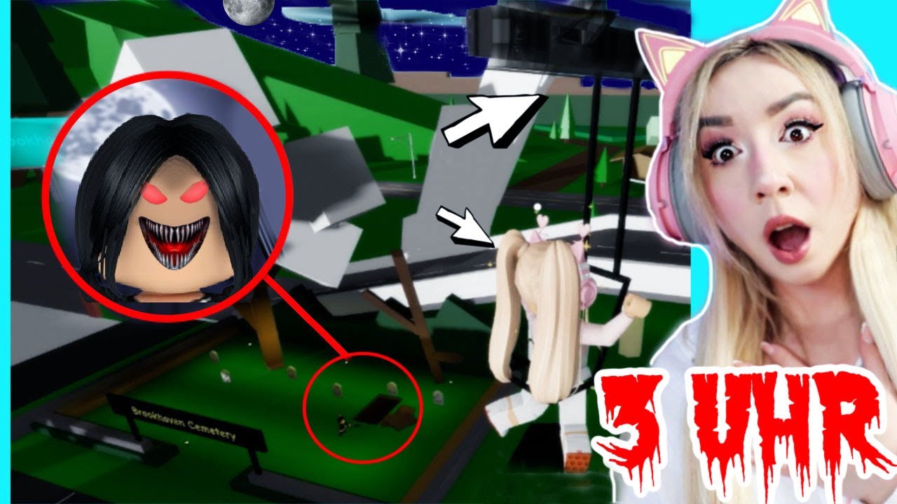 DROHNE BEKI überwacht WEDNESDAY Addams auf FRIEDHOF 3 Uhr Nachts (noob in Roblox BROOKHAVEN)
