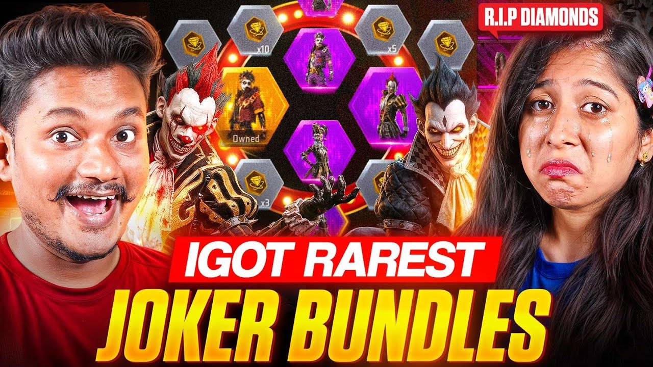 🤑SPINNING Rare 🤡CLOWN RING Event💥 Free Fire Telugu - Hello telugu gamers