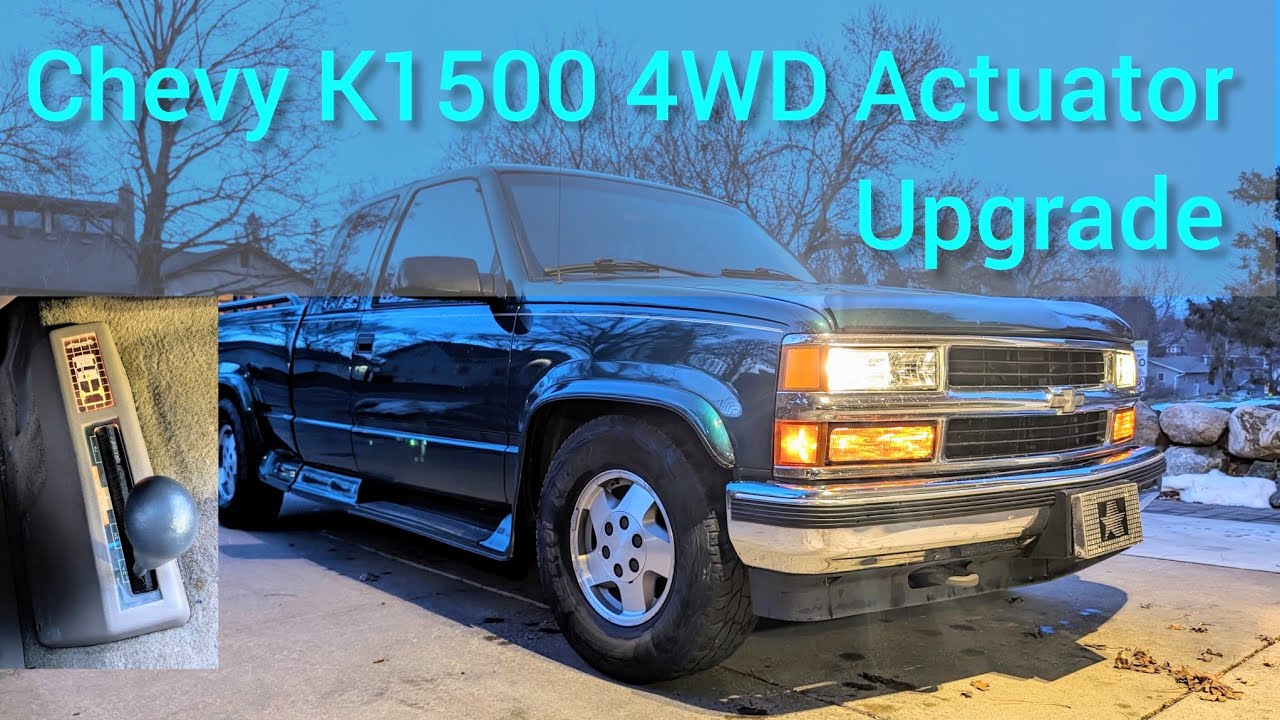 Chevy K1500 4WD Actuator Replacement & Upgrade | Dorman 600-490 Installation Guide