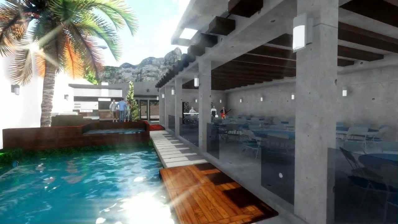 Proyecto Quinta para Eventos en Escobedo. Diseño y Recorrido por el Arq. Israel Navarro Armendáiz