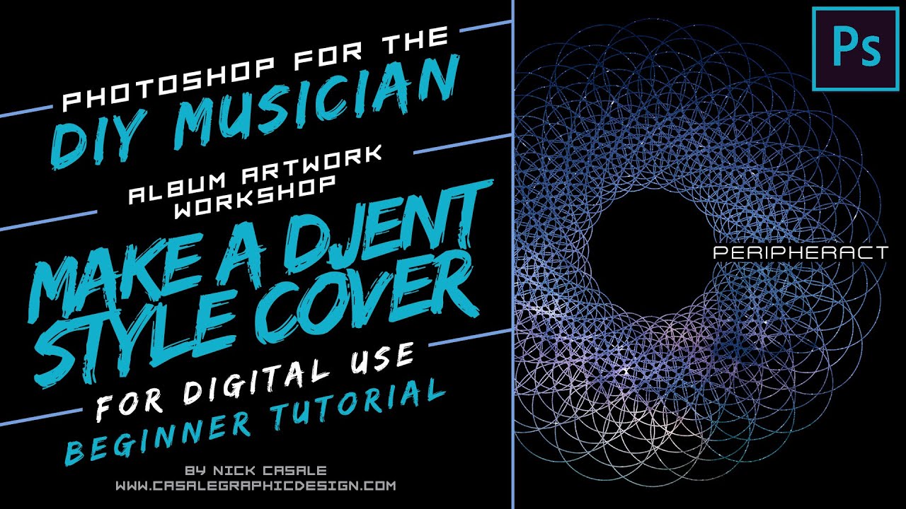 Let's Make an Album Cover - Djent Edition / Photoshop for the DIY Musician
