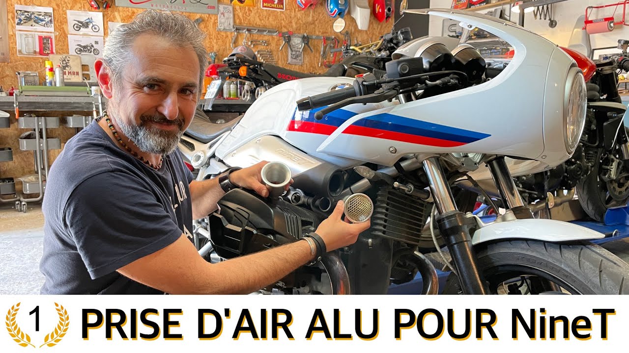 Tutoriel de Pose CreativGarage : Ecope de Tubulure d'Admission en Aluminium pour BMW R NineT ✨