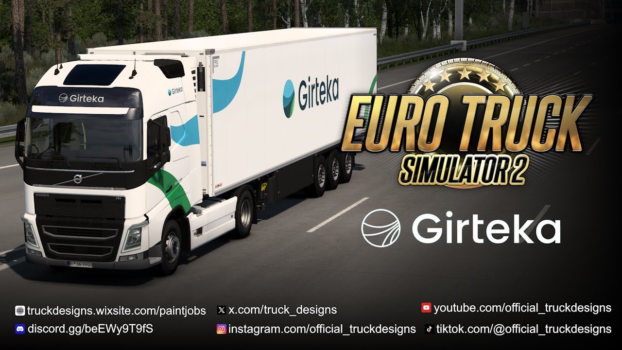 Euro Truck Simulator 2 - Girteka Responsible Logistics
