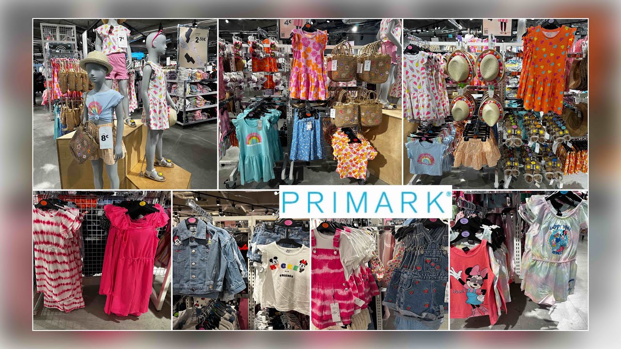 Primark kids girls clothes 1-7 years new collection- March 2023