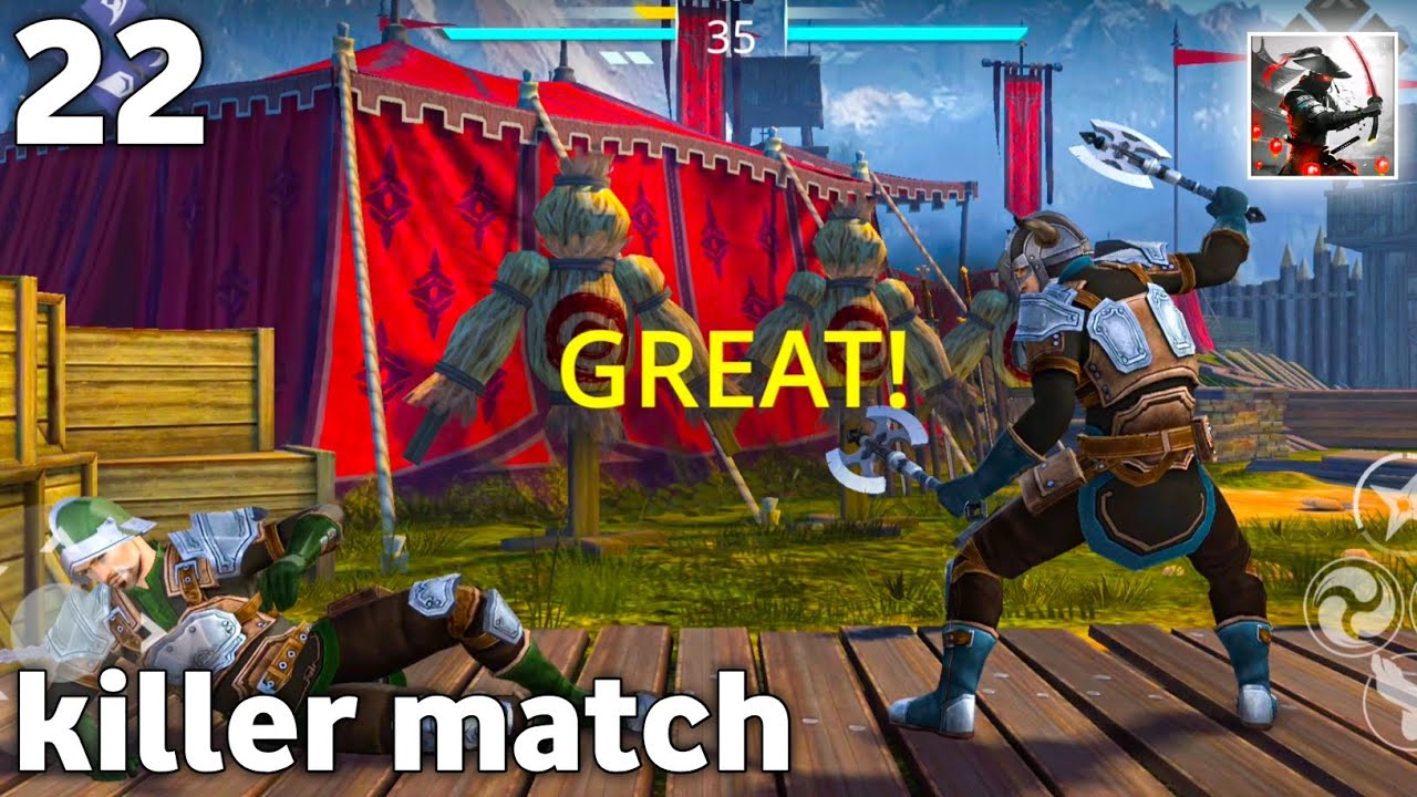 Killer match - Shadow fight 3 Walkthrough Gameplay Android & Ios Part 22 
