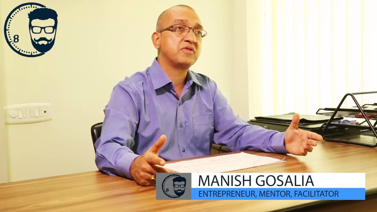 8 minutes GURU ~ ENTREPRENEURSHIP - Challenges, Failures, Lessons : Mr. Manish Gosalia