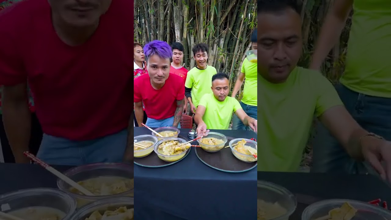 Hưng vlog official |Tr&ograve; Chơi Thi Ăn B&aacute;t Măng S&uacute; Ng&agrave;y Tết Nhanh Nhất Cười To&aacute;c Mồm