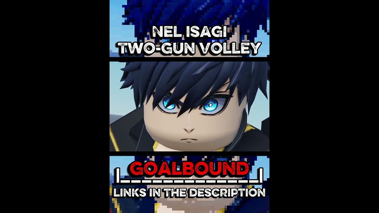 (Extra Scene) Isagi Two-Gun Volley  #roblox #anime #football #dontletthisflop #treding #bluelock