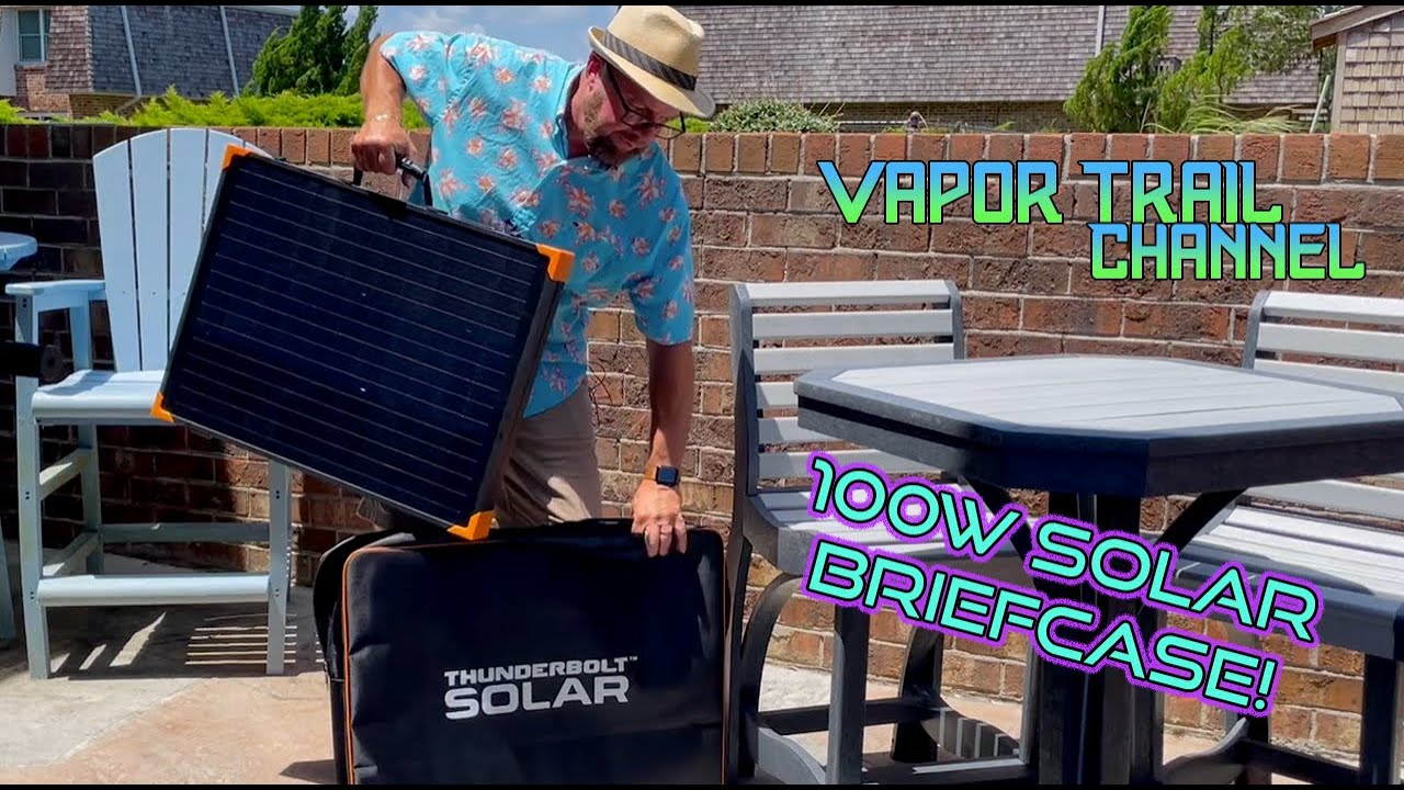 Thunderbolt 100w Solar Briefcase From Harbor Freight - Any Good?!?