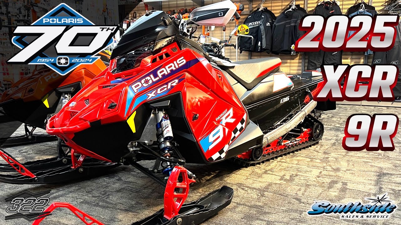 2025 POLARIS XCR 9R 70TH ANNIVERSARY EDITION | INSPIRED BY THE RED ROCKET 440 INDY XCR