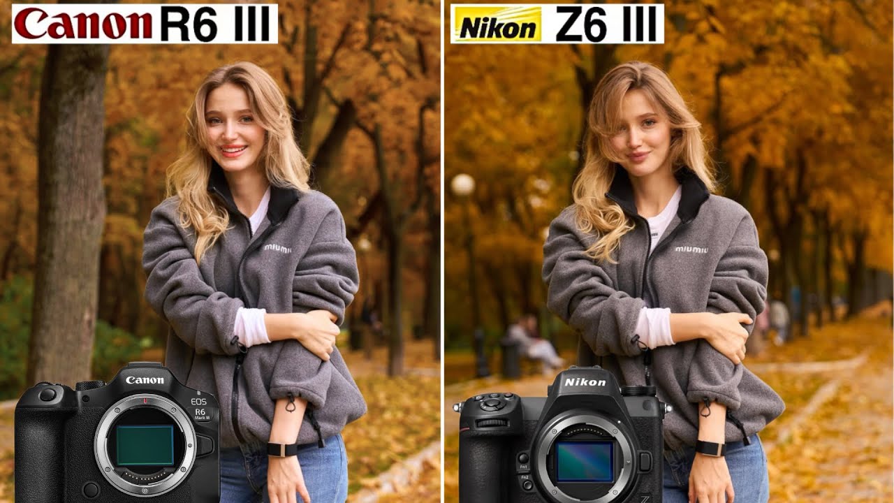Canon EOS R6 Mark lll Vs Nikon Z6 lll Camera Test Comparison 